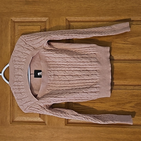 Seta T Sweaters - Seta T womans NWT cut out peak a boo sweater Sz. L Blush Pink